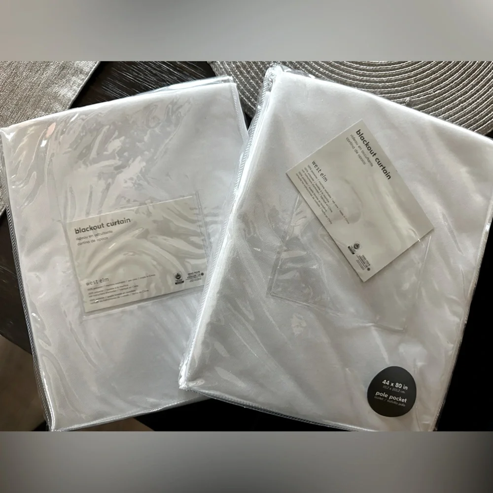 COPY - West Elm Blackout Curtains